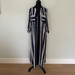 NWT Dynamite Shirt dress with tie belt